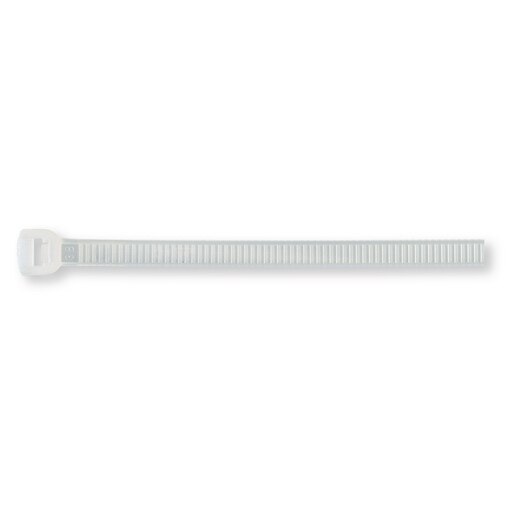 Nylon kabelband met nylon lip 4,5x360 mm naturel